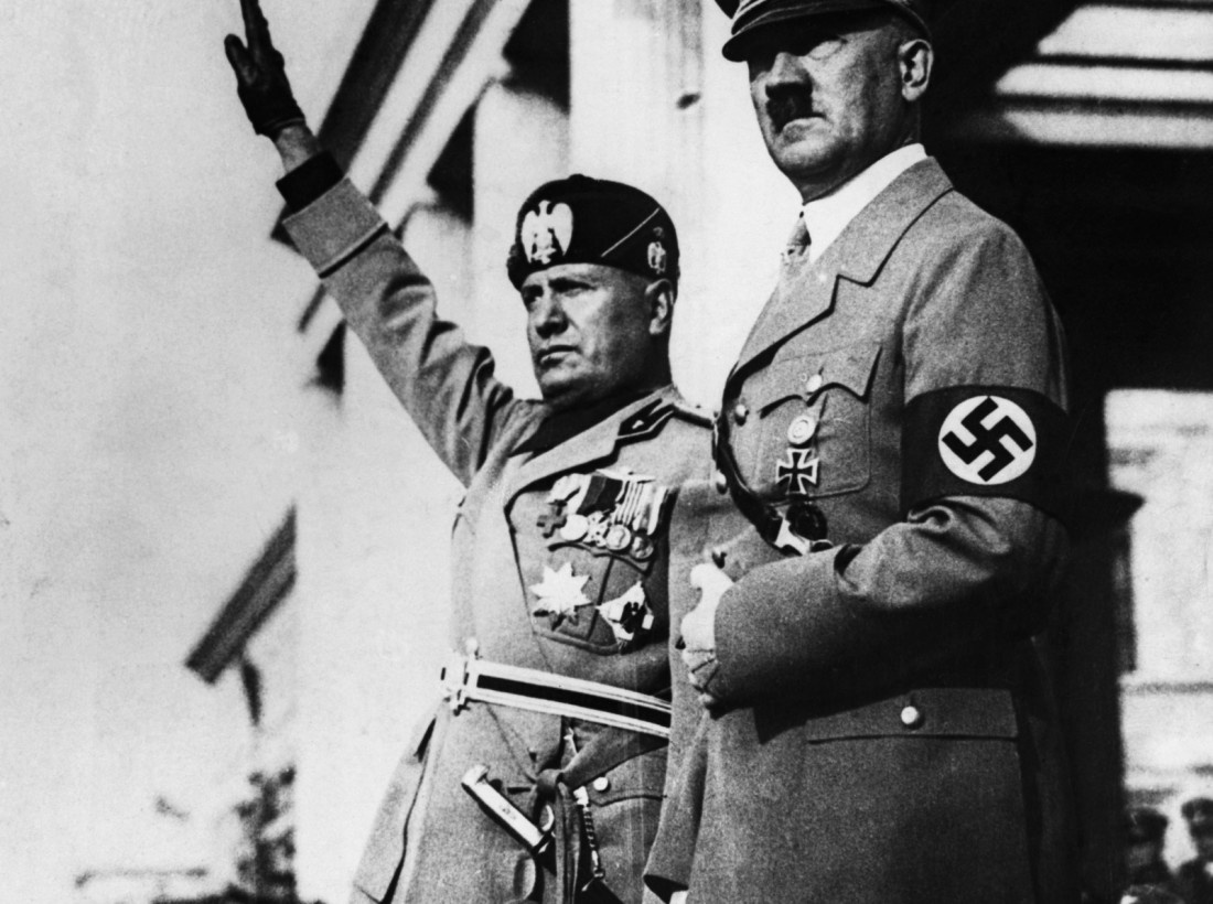 Муссолини и Гитлер