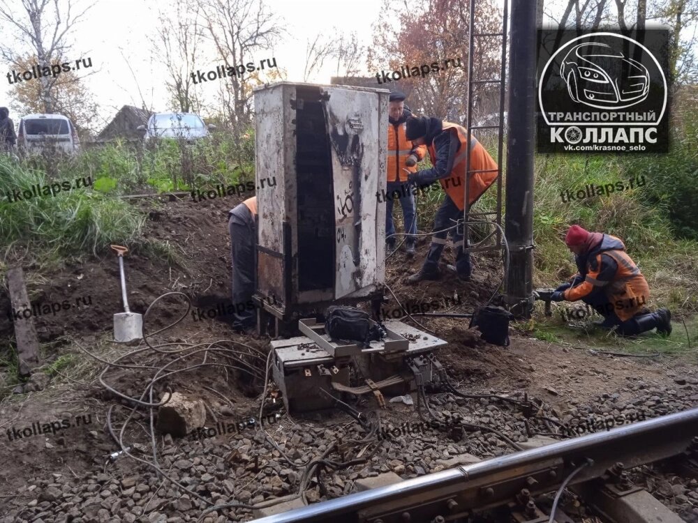    Фото: VK-паблик «Транспортный КОЛЛАПС, Красное Село».