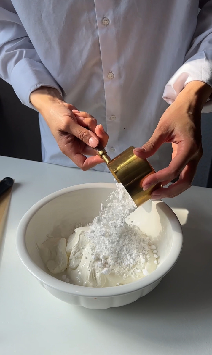 Приготовление крема 