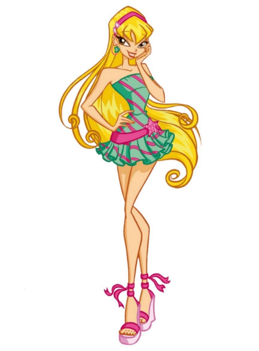 Официальный арт Стеллы из "Winx Club"