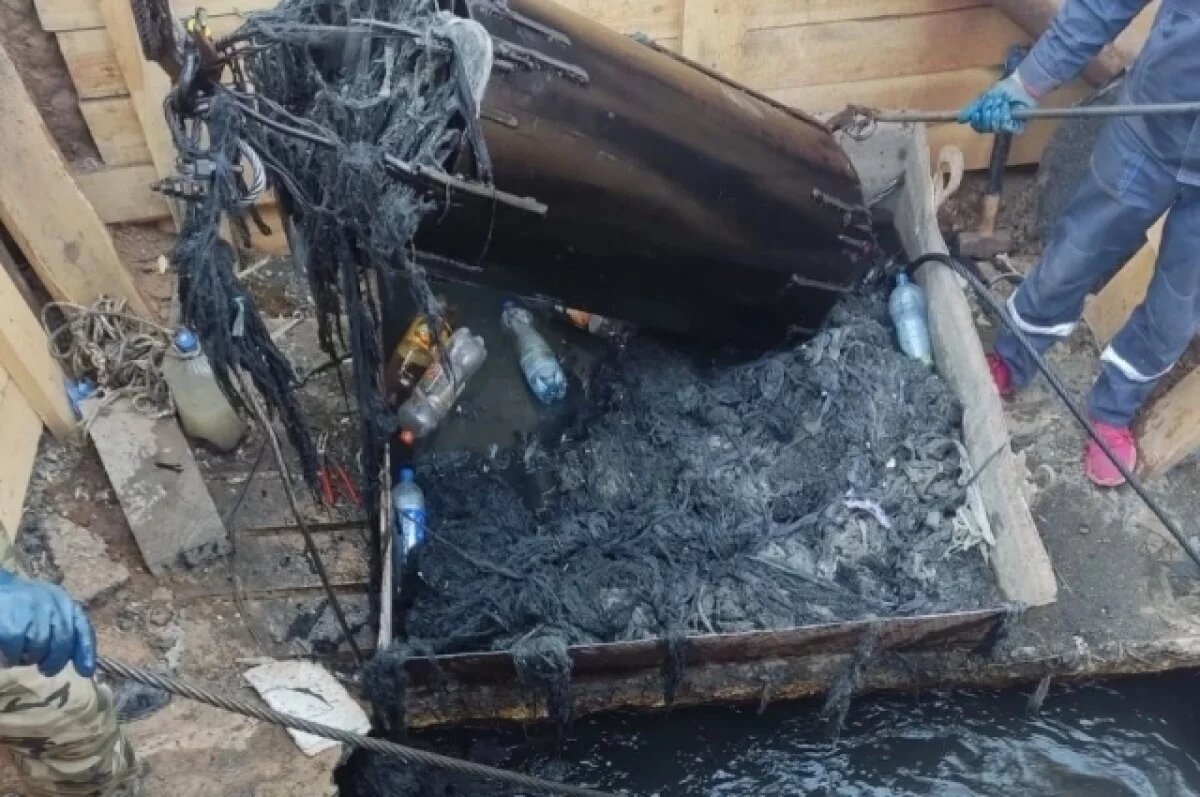    Росводоканал прочищает канализационные коллекторы Оренбурга после паводка
