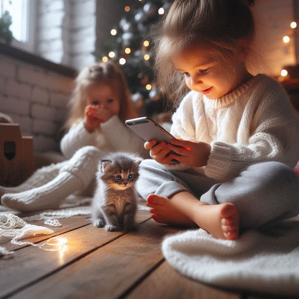 Милые ласковые малыши в доме будут очень рады появлению пушистого любимца