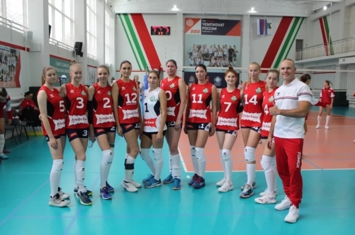    Томские спортсменки лидируют в новом сезоне чемпионата России по волейболу