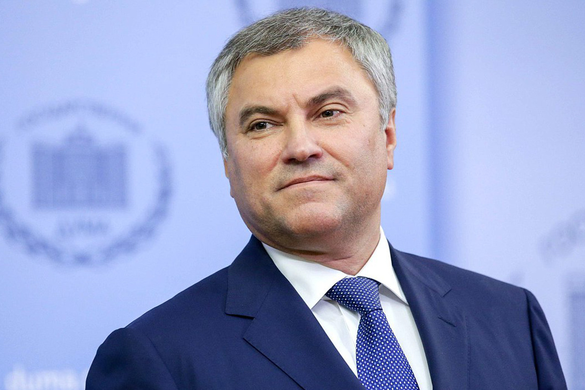 Володин: участие Генерального секретаря ООН Антониу Гутерриша в саммите в Казани подтверждает высокий уровень признания роли БРИКС в мире.  Фото: Фото: пресс-служба Государственной Думы Федерального Собрания Российской Федерации / duma.gov.ru