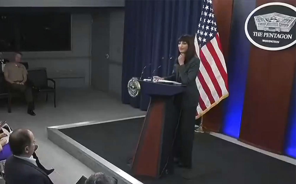 Момент с пресс-конференции