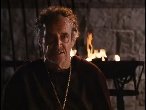 Кадр из к/ф «Карл Великий», Франция, 1993, реж. Клайв Доннер,  Пипин Короткий — арт. Андре Умански