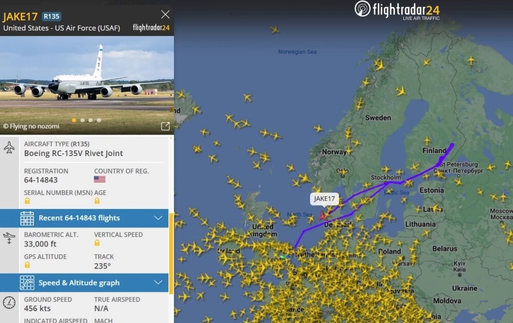    Кликабельно. Фото: flightradar24