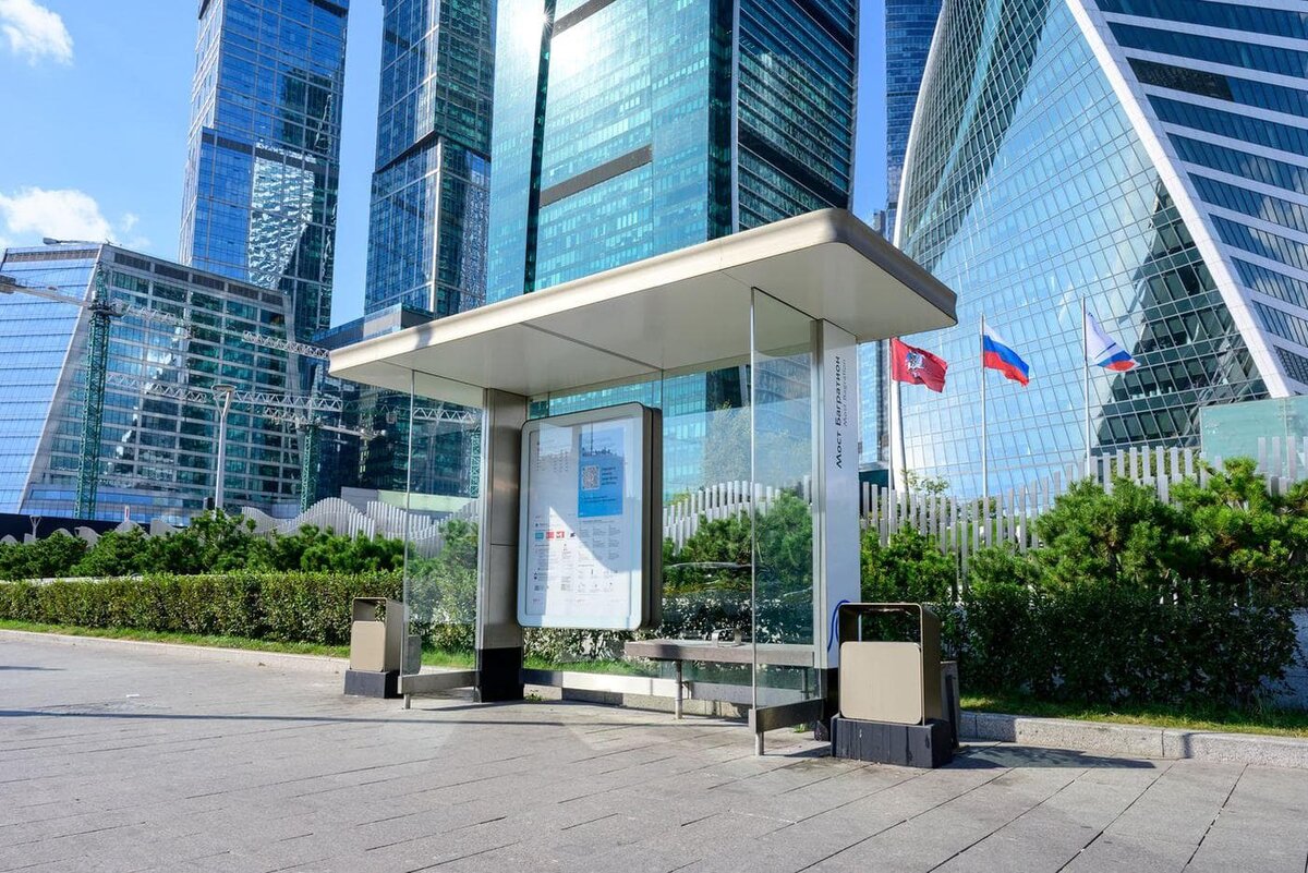    Остановки современного типа. пресс-служба Департамента транспорта