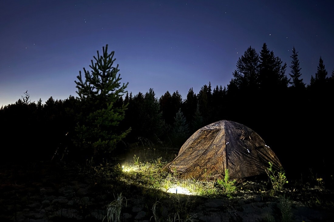 Палатка Спутник-3 в выезде 