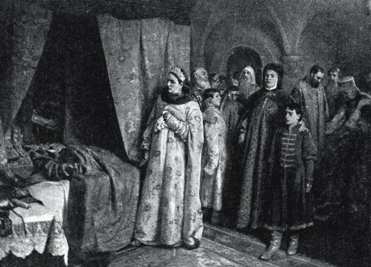 Кончина царя Федора Алексеевича