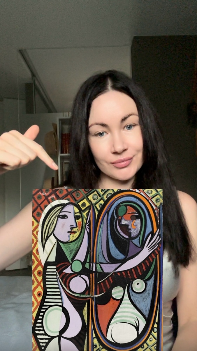 Девушка перед зеркалом, 1932