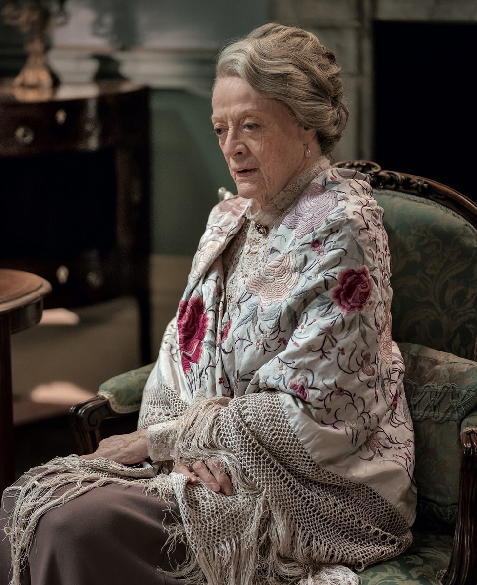 Мэгги Смит в сериале "Аббатство Даунтон"