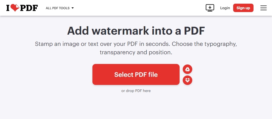 удалить водяной знак pdf инструменты