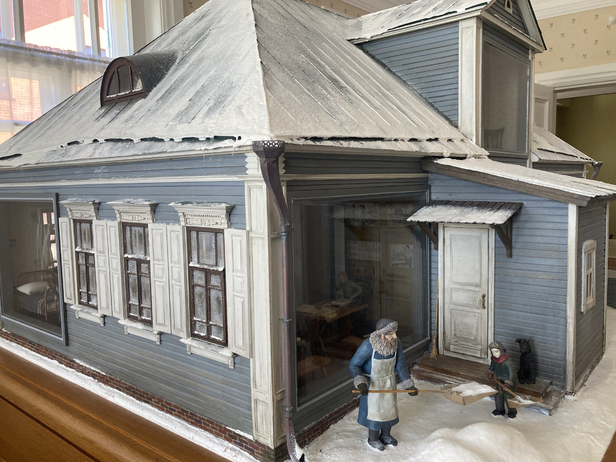 Макет-реконструкция Ольгинского приюта