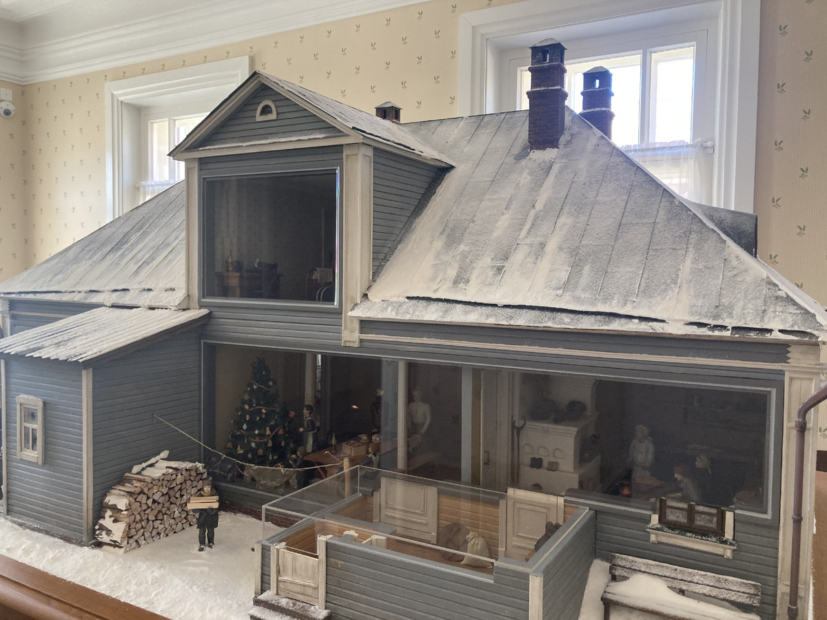 Макет-реконструкция Ольгинского приюта