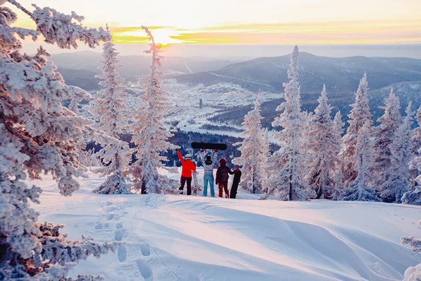Шерегеш — главный горнолыжный курорт Сибири.