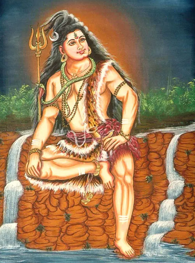 Шива разгневался, увидев что Парвати его не слушает Изображение: exoticindiaart.com