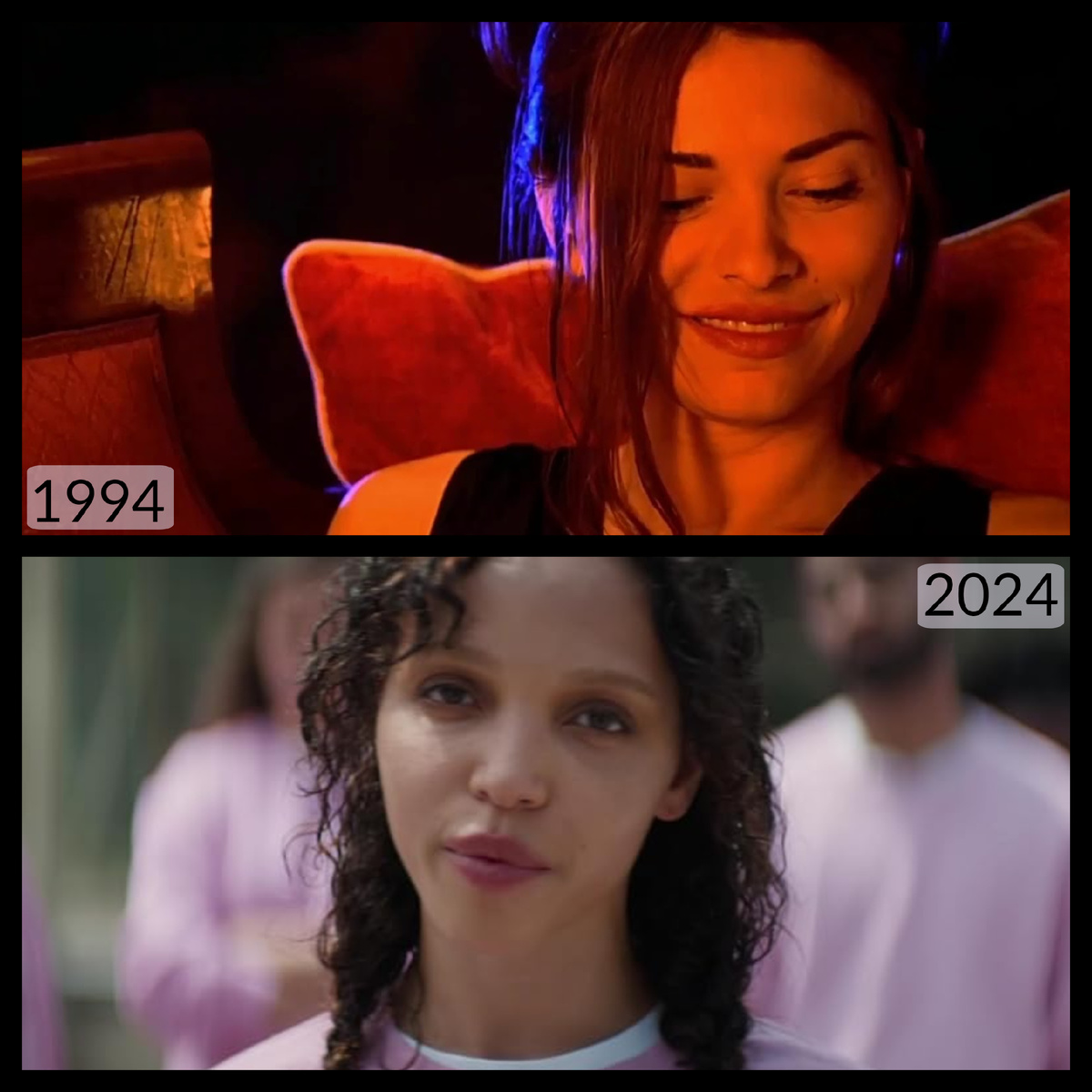 Ворон 1994, Ворон 2024, коллаж автора