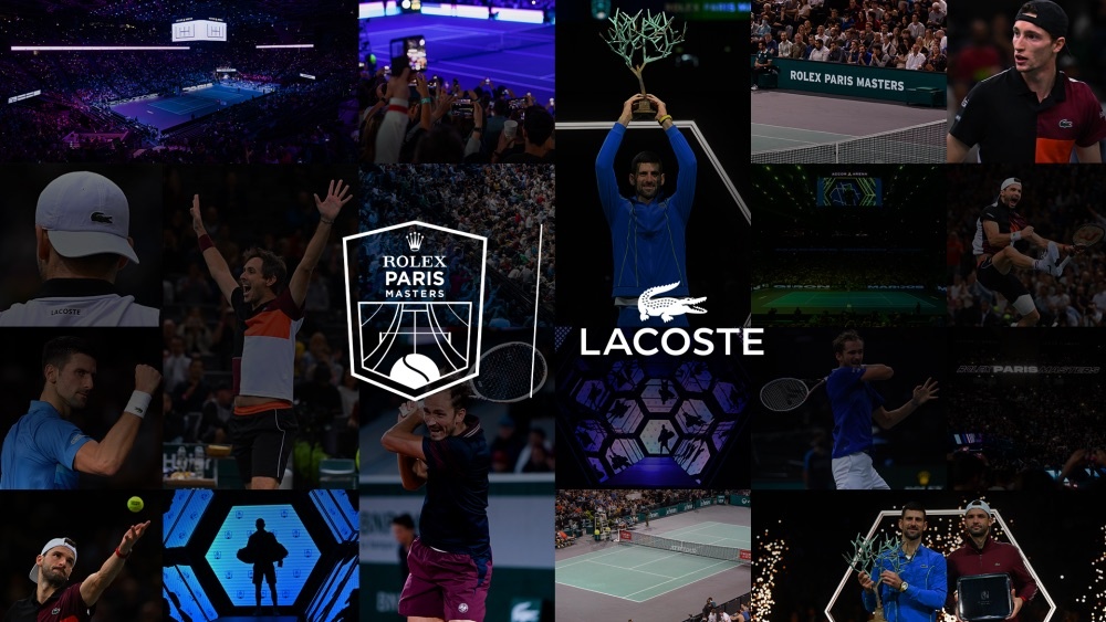    Lacoste стал партнером теннисного турнира Rolex Paris Masters (фото 1)