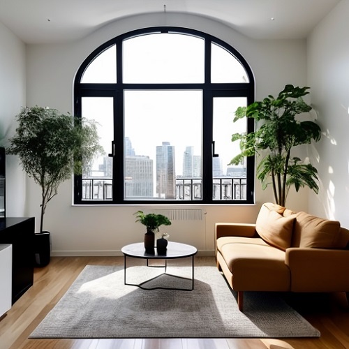 Арка в современной квартире