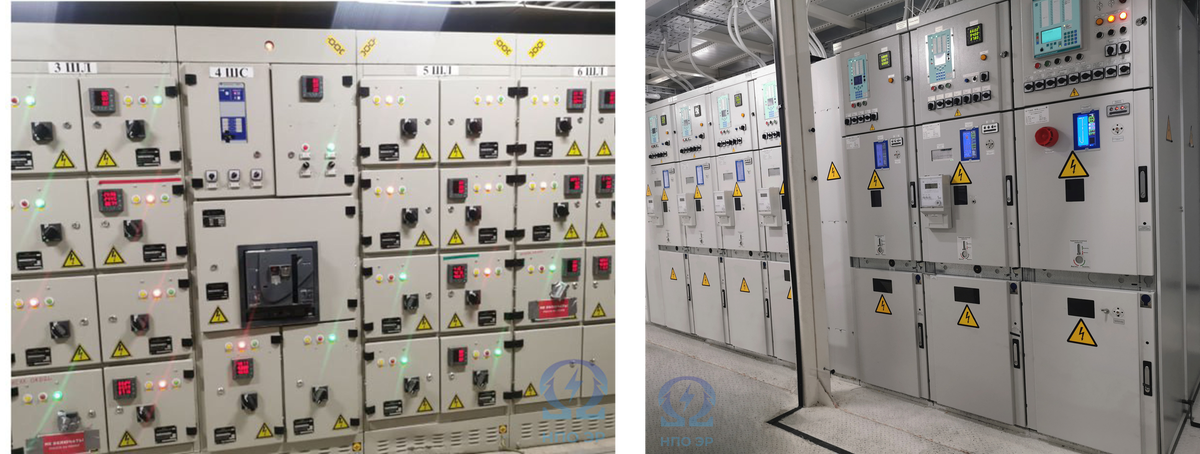 Рисунок 1. Цифровые мультиметры, встраиваемые в щиты для измерения параметров - напряжения, тока, мощности. Изображение выполнено командой НПО ЭлектроРазработки