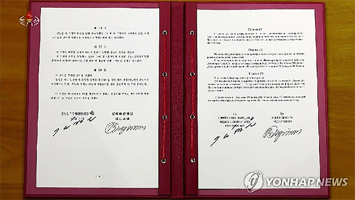    Этот договор напугал Украину и её союзников//Скриншот страницы сайта Yonhapnews