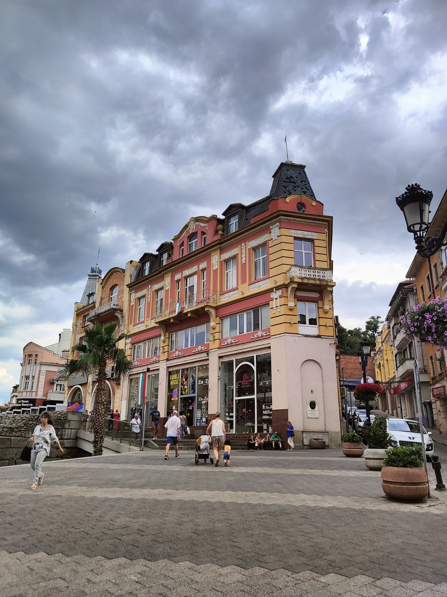 Пловдив. Пешеходная зона. Центр.