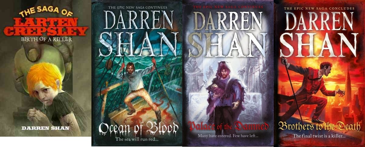 Обложки всех четырех книг цикла (да, русскоязычных не существует в природе)