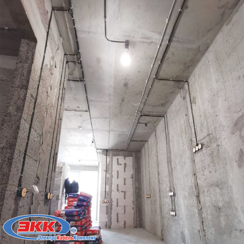Проводка кабеля внутри квартиры и дома