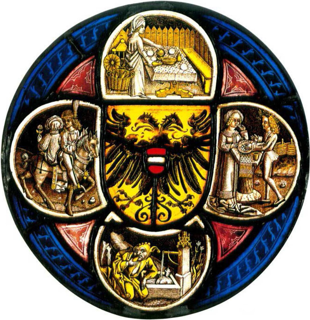 Пример такого витража