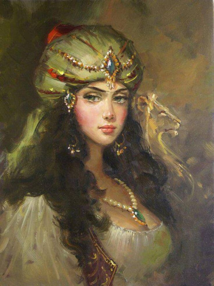 Девушка 18го века