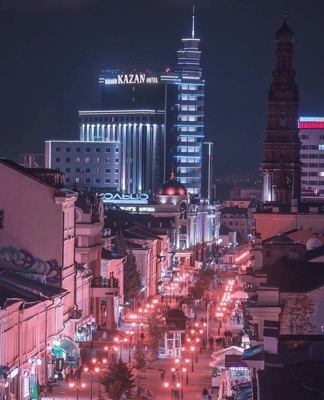 Ночная Казань