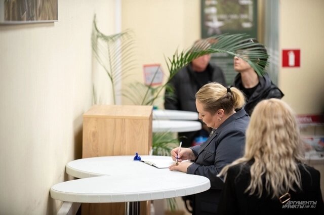    Актриса отметила, насколько хорошо в пункте все организовано. Фото:  АиФ/ Юлия Федотова