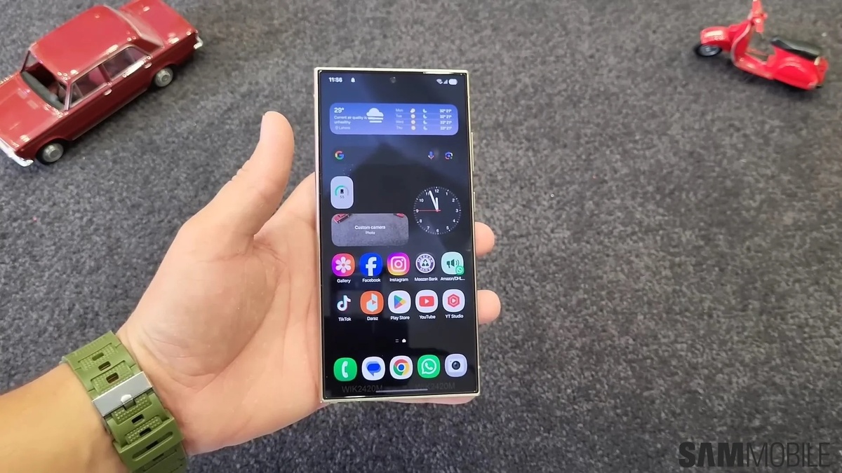    Инсайдер показал интерфейс One UI 7.0 на Galaxy S24 Ultra [ВИДЕО]