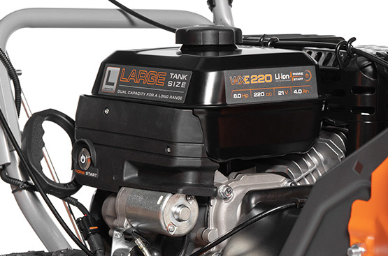 Двигатель для снегоуборщиков DAEWOO  разрабатывался специально для зимних условий эксплуатации