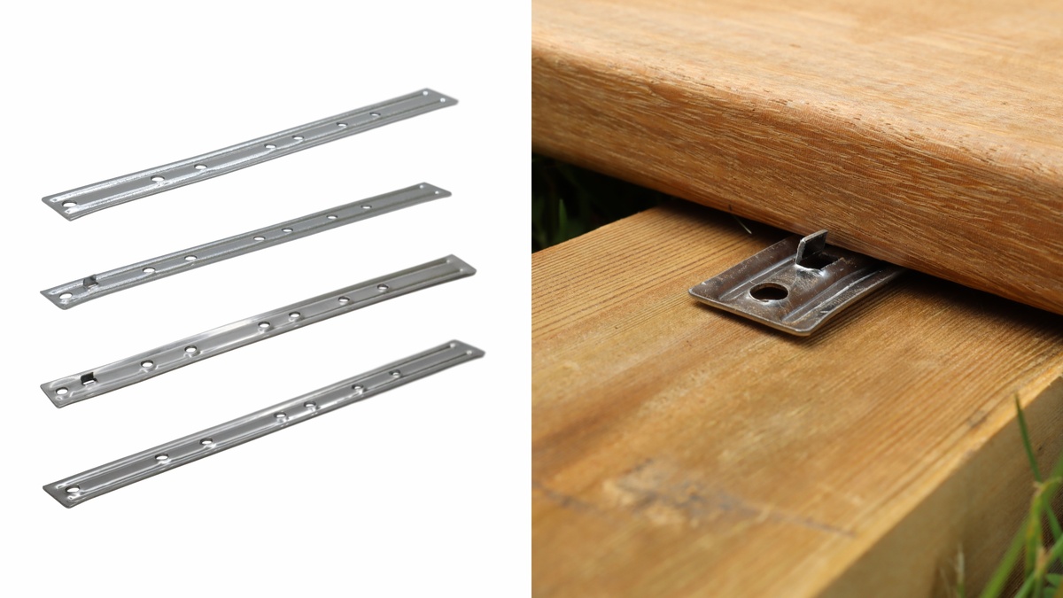 Скрытый крепеж Змейка-Дорога
