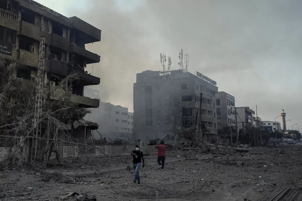 © AP Photo / Bilal Hussein