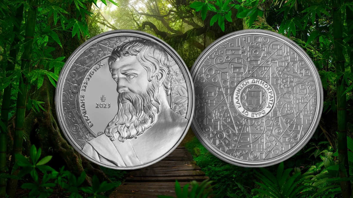 10€ 2023г. Ag Греция «Евклит»