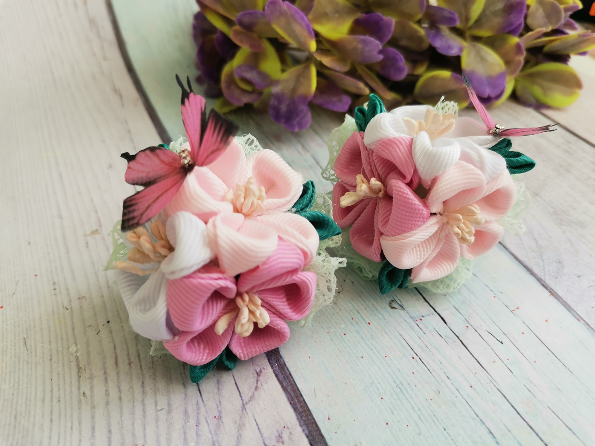 Банты из репсовой ленты 