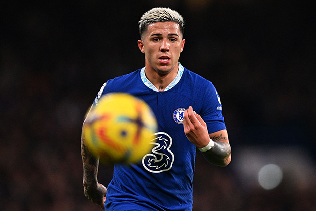    Энцо Фернандес, игрок ФК «Челси». AFP