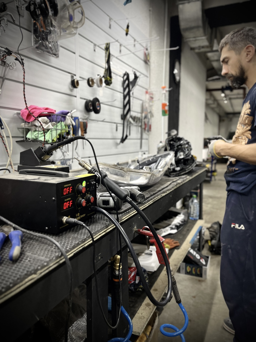 в процессе работы 