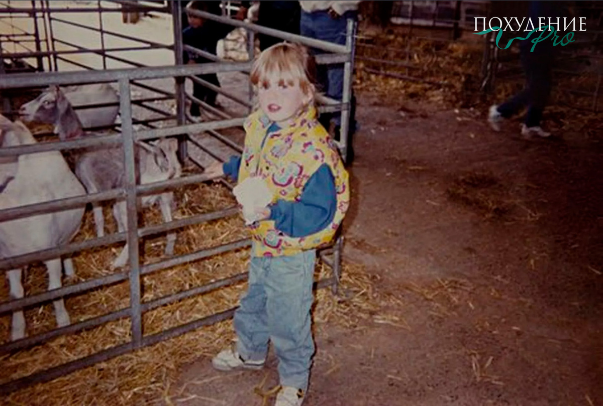 Адель в детстве