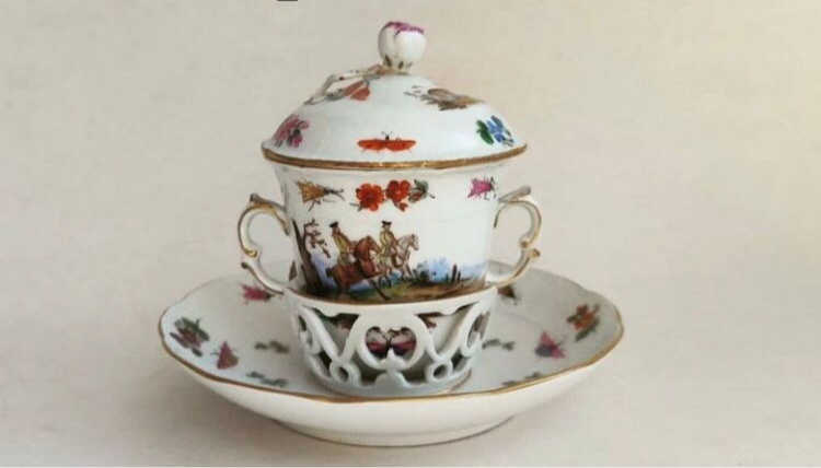 Тремблез. Берлинская королевская мануфактура (KPM), 1790-1800. Из собрания Ольги Прокофьевой