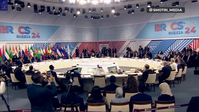  Расширенное заседание БРИКС. Скриншот видео @SMOTRI_MEDIA