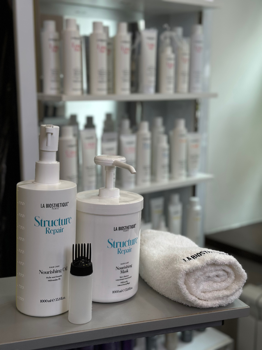 Средства La Biosthetique, 3 этапа.