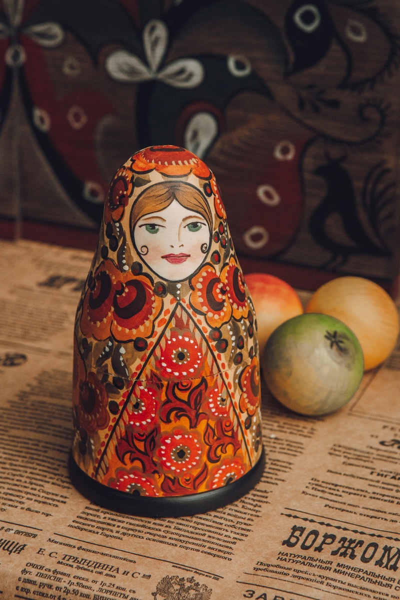 Матрешки-игольницы работы мастерской "Охтенская слобода"