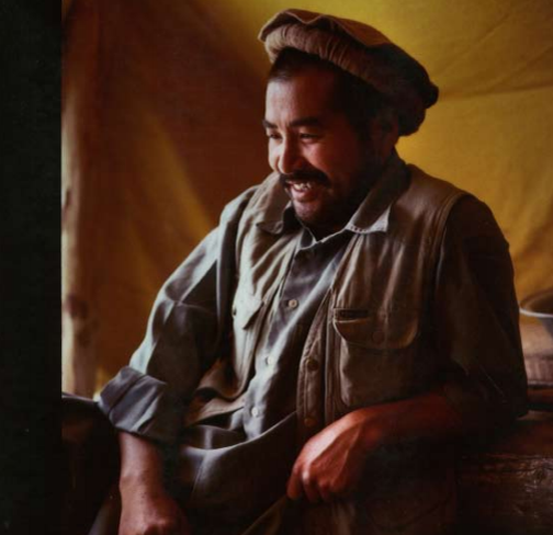 Косиро Танака. в Афганистане.