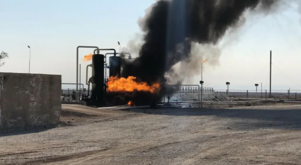 Как-то так сегодня было в северной Сирии. Фото из открытых источников. 