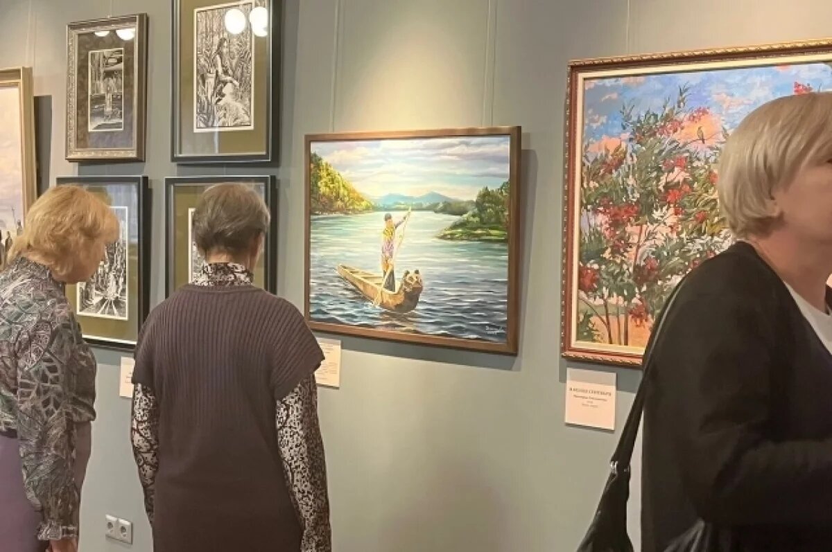    В Туле в галерее «Ясная Поляна» открылась выставка сахалинских художников