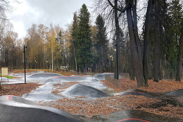    В Слободском завершили благоустройство городского парка